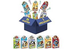 GIAONLGY 24 Italian Brainrot Collective Card Set Blind Box | 6 Styles Aléatoires | 24 Cartes Flash Aléatoires, pas de Duplication | Cartes de Collection Tralalero Tralala pour Enfants et Collectionneurs