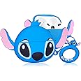 Mulafnxal Case for Airpods 3 3rd Generation Cute Soft Silicone 3D Funny Fun Character for Air pod 3 (2021) Cover Kawaii Designer Cartoon Ring Kits Cases for Kids Boys Girls Teen (Blue)