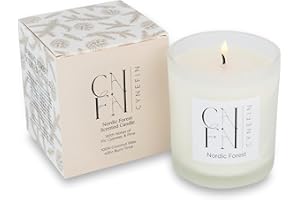 CNFN Christmas Tree Scented Candle, Fall Candle - Made with 100% Coconut Wax - Cozy Season Candle, Winter Decor, Christmas Candles, 40 Hrs - 7oz, Winter Candle, Candles for Home Scented