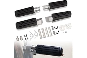 Hokuotolite Estriberas, reposapiés trasero y conductor delantero para FJR 1300 FZ1 FZ400 FZ6 FZ6R XJR400 XJR1200 XJR1300 XJ6