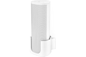 Dinghosen Sturdy Speaker Wall Mount for Sonos Roam 2, Sonos Roam, Roam SL Mount - Space Saving Speaker Mount for Sonos Roam, Roam2, Roam SL Wall Mount Bracket Easy to Install Mounting Bracket, White