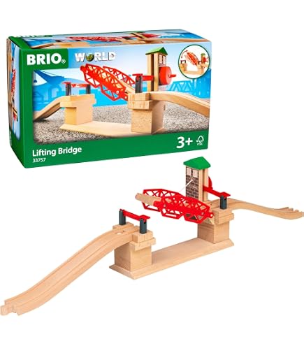 Brio - Jouet en bois - Lot de 2 rampes et 2 butoirs pour circuit de train