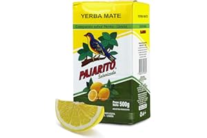 ‎YERBEE Yerba Mate Tee Pajarito Limon/Zitrone 500g | Yerba Mate aus Paraguay | Detox und Energie Getränk