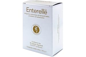 Bromatech Enterelle Plus - Integratore Alimentare Fermenti Lattici - 18 gr 48 cps