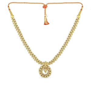 Diamonds 22KT Yellow Gold Necklace 