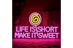 SIGNSHIP Ramen Cuenco Letrero de neón But First Ramen LED Cartel Noodle Placa de Neón Decoración de Pared de Cocina Cartel de Bienvenida para Restaurante Regalo para los amantes del ramen (Lollipop)