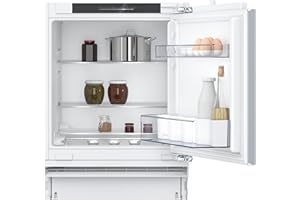 Neff, KU1212FE0, Unterbau-Kühlschrank, 82 x 60 cm, N 50, EEK: E, Nutzinhalt gesamt: 134 l, 35 dB, Flachscharnier