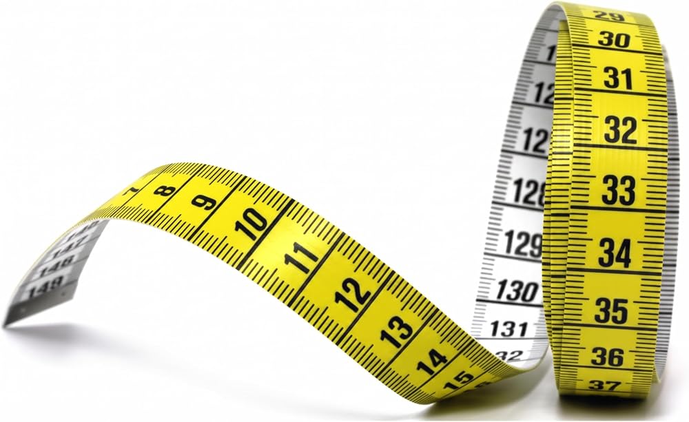 Orret Home 150 Cm Vücut Beden Ölçüm Metresi, Diyetisyen Mezurası, Terzi Mezurası, Esnek Mezura, Kıyafet Ölçüm Metresi, Bel Ölçme Bandı, Dikiş Nakış ve Vücut Ölçümü İçin Mezura