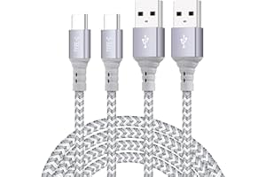 CELLWORLD 3M 2Pack Long USB Type C Charger Cable for PS5 Controller,PlayStation 5,PS5 DualSense Sony,Samsung A52 A72 A12 A32 A42 M12,S20 S21 FE 5G,A03S A52S A71 A51 A41 A31 A53 A13,3A Fast Charge Charging Lead