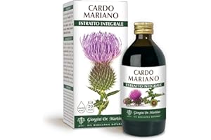 Dr Giorgini CARDO MARIANO Estratto Integrale Liquido Analcoolico - 200 ml (integratore di cardo mariano che favorisce la funzione apatica)