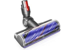 RUKHOOL Cabezal Cepillo para Dyson V7 V8 V10 V11 V15 Recambio Cepillo Motorizado Repuestos Accesorio Anti Enredos Recambios Eléctrico Cepillo para Moquetas y Suelos Duros