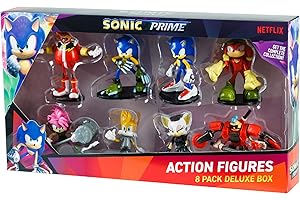P.M.I. KIDS WORLD Sonic Prime - ZESTAW 8 FIGUREK [Deluxe Box]