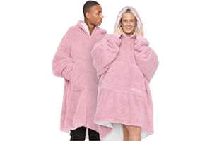 GC GAVENO CAVAILIA Oversized Hoodies For Women UK, Fluffy Blanket Hoodie Sherpa Snuddies Women, Fleece Wearable Blanket Men Snuddie Udie