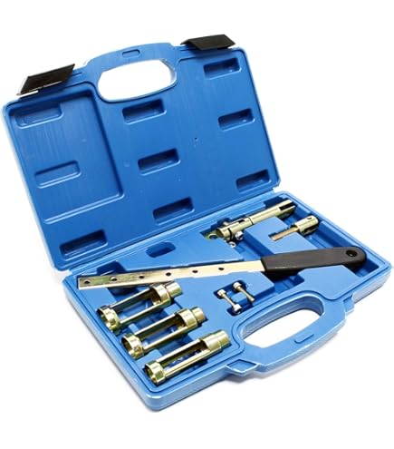 Kuuleyn Outil De Compresseur De Soupape, Pièce De Réparation De Kit D'outils De Compresseur De Ressort De Soupape En Alliage D'aluminium Pour Subaru Forester XT 04-11(Le Noir