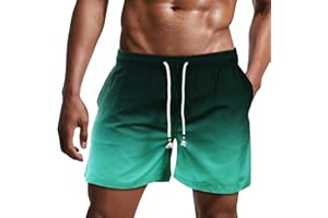 Danfiki Męskie spodenki kąpielowe kąpielówki męskie szybkoschnące szorty plażowe szorty surfingowe z podszewką z siatki