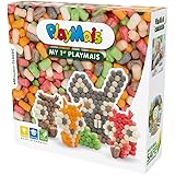 PlayMais Basic Il Mio Primo Kit Creativo I Animali della Foresta, per Bambini da 3 Anni in su I 650 Pezzi, con Modelli e Istr