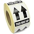 Label Metrics - "This Way up" Postage/mailing Labels/Stickers, 101mm x 76mm (1,000 Labels)