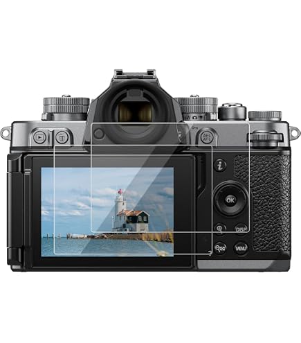 ZF Pellicola Protettiva Per Nikon Z F – 0.3mm, Durezza 9H, Antigraffio E Anti-Impronte (3+1 Confezione)