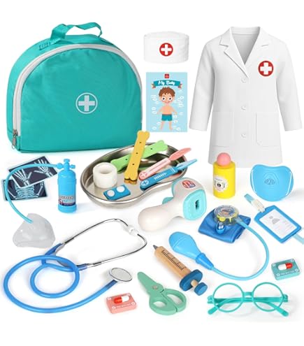 Science4You Mio Primo Kit Di Medicina – Gioco Scientifico Per Bambini 8+ Con Camice E 26 Esperimenti, Include Libro Educativo