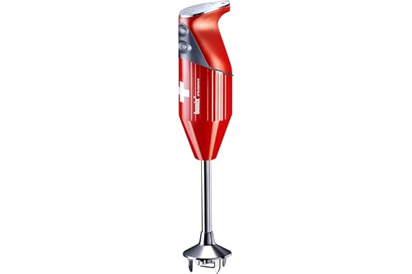 Bamix MX100080 SwissLine M200 Mixeur Plongeant Suisse Rouge Croix Suisse