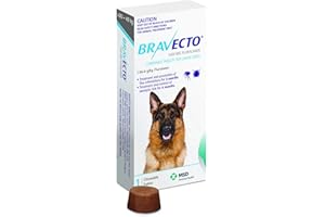 Werpower Bravecto Chewable Tablets for Large Dogs up to 20 to 40kg, Blue, 1 chew