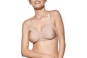 Selene, Sujetador Moldeador para Mujer con Inserciones de Tul, con Aros y Sin Relleno, Colección Estela