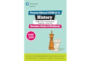 Pearson REVISE Edexcel GCSE History Anglo-Saxon & Norman England Revision Guide & Workbook incl. online revision and quizzes - for 2026, 2027 exams