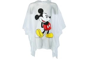 Jerry Leigh Disney Kid's Classic Mickey Mouse Rain Poncho