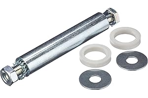 dörner + helmer 483034 Axe Accessoires Haemmerlin et LIMEX Brouette, taux de Kit de fixation pour roue, 8 pièces, argent