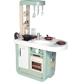 Smoby, 310911, Cherry Mutfak, Ses Fonksiyonu, ,Fonksiyonel, Ger&ccedil;ek&ccedil;i Pişirme Sesi, Aksesuarlar, Cherry Kitchen