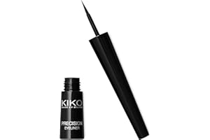 KIKO Milano Precision Eyeliner | Lápiz de ojos líquido con aplicador de fieltro