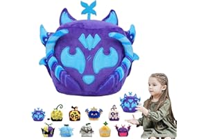 POPOYU Blox Fruits Plüschtier,Blox Fruits Kuscheltier Plüsch Weiches Stofftierkissen,Cartoon Fuchs Blox Fruits Plüschtier für Kinder Geschenke,Bloxfruits Plüschfiguren für Fans-Geburtstagspuppe