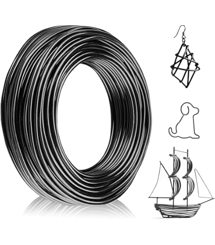 4 rollen knutseldraad, dun, 0,3 mm x 200 m, bloemendraad om te knutselen, doe-het-zelf sieradendraad, goudzilver bloemendraad, wikkeldraad voor handwerk, sieraden maken, kerstdecoratie (50 m/rol