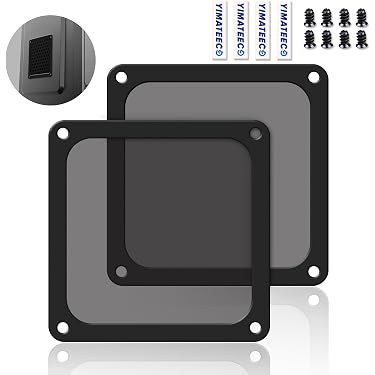 Silverstone Staubfilter-Set: 3x 140 Mm Magnetfilter Für PC-Lüfter – Ultrafein, Schwarz, Einfach Montiert