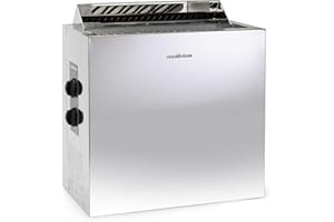 ‎TIME4WELLNESS Sentiotec Nordex Style 6/8/9 kW Saunaofen mit integrierter Steuerung (9 kW)