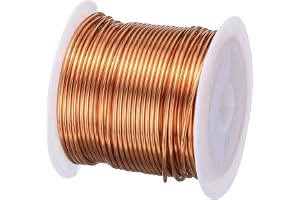 QUARKZMAN 1,2 mm magnetisk tråd 31 fot magnetisk lindning emalj koppartråd 100 g 155C för transformatorinduktor