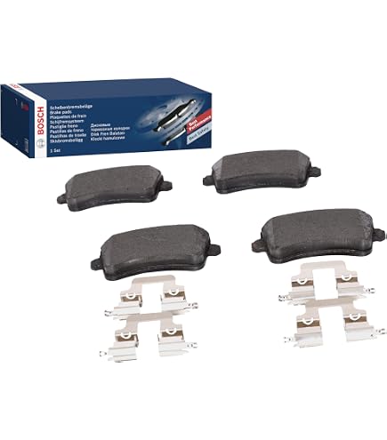 Pastiglie Freni Bosch BP713 Per Asse Anteriore - Set Da 4 Con Accessori - Senza Rame - Foto 10