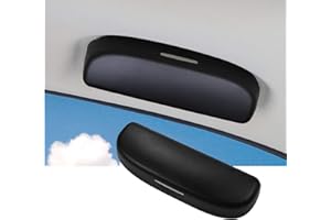 SHAOHAO para Toyota C-HR 2016-2023 / Toyota RAV4 2019-2023 / Toyota Corolla Sports 2018-2023 Estuche para Gafas Soporte para Gafas de Sol Soporte para Gafas Interiores (Negro)