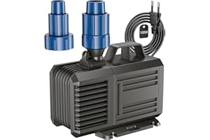 LNICEZ pompa sommersa acque sporche 5000L/H (MAX) 100W Pompa ad Immersione, Pompa Laghetto, Pompa Sommersa per Stagni, Giardini Rocciosi, Pompa Acqua Altezza massima di sollevamento 4.2 m