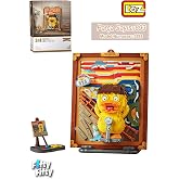 LOZ Creative Serisi Ş&ouml;vale Fig&uuml;rl&uuml; Ve Tablo 893 Par&ccedil;a Oyuncak Yapım Seti FFLZ-1288
