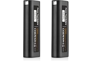 FirstPower Upgraded 2 Pack 6V 4000mAh NI-MH Replacement Battery Compatible with Paslode 900400 900420 900600 901000 902000 B20720 IM250 IM200 IM65 IM50