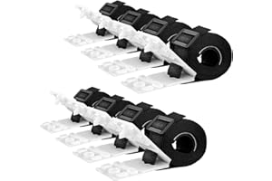 LSGGTIM Pool Aufroller für Solarfolie, 8 Stück Haltebänder und Klammern Befestigungsgurte für Poolfolie Solarfolie Fahrbares Aufrollsystem Universal Nylongurte Rollenbefestigung Zubehör