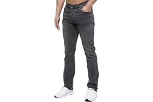 989Zé ENZO Regular Fit Pant Stretch Jeans Pantalones Vaqueros para Hombre