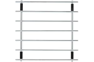 Dexam Chrome Plated Square Trivet 25cm Resistant Metal Pot Stand for Hot Pans, Dishes, and Cookware-Durable Kitchen Countertop Protector for Heat Protection, 25 x 25