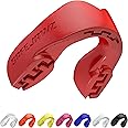 SAFEJAWZ Mouthguard Slim Fit, Adult and Junior Gum Shield with Case for Boxing, MMA, Rugby, Martial Arts, Judo, Karate, Hockey and All Contact Sports