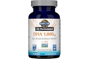 Garden of Life Dr. Formulated DHA, 1000mg (Citrus) - 30 softgels