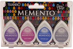 Tsukineko "Beach Party Momento-Stempelkissen-Set Momento-Stempellkissen Rainy Daze