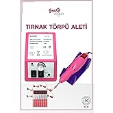 EAST MEDIKAL Protez Tırnak Freze Makinesi Manik&uuml;r Pedik&uuml;r Tırnak T&ouml;rp&uuml; Cihazı Elektrikli 6 Başlık