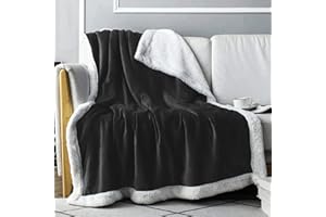 ‎EVERLASTING COMFORT Everlasting Comfort Plush Sherpa Fleece Blanket - Dual Sided, Reversible Sherpa Throw Blanket - Warm, Comfy, Ultra Soft Throw Blanket