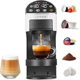 Magician2 5-in-1 Coffee Maker for Nespresso, Dolce Gusto, Ground / Pod ESE | Suitable for Lavazza A Modo Mio &ndash; 20 Bar, Auto-L